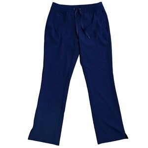 Healing Hands Navy Blue Brandy Straight Leg Scrub Pant Size Small Style HH153